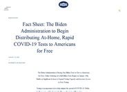 biden administration to drop covid testing|Fact Sheet: The Biden Administration to Begin Distributing At .